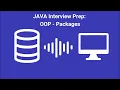 Java Interview Prep OOP Packages - AI-Generated Podcast