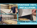 Heavy Duty Pontoon Vinyl Flooring - How To Install