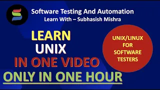 UNIX Tutorial For Beginners UNIX Commands Learn UNIX in 1 Hour