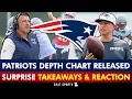 New England Patriots Release SURPRISING Depth Chart Ahead Of NFL Preseason Week 1 vs Colts