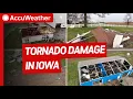 Aerial Footage Iowa Tornado Leaves Trail of Destruction