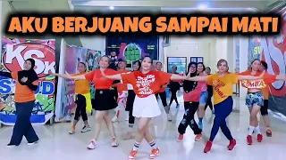 berjuang sampai mati tiktok viral senam kreasi choreo zin chicie