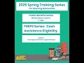 FHEPS series Cash Assistance Eligibility