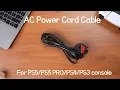 Mcbazel 2M AC Power Cord for PS3