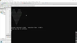 Heart Shape Pattern in C Hindi pattern program in c