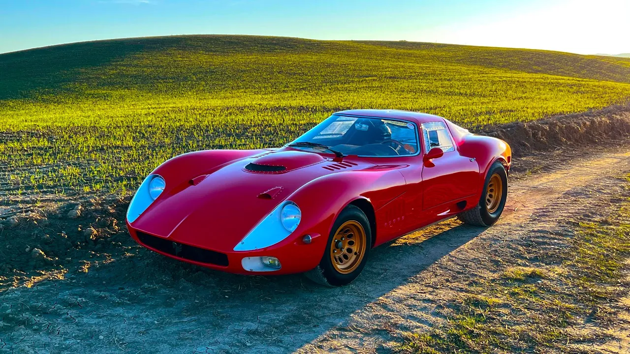 1972 Marciano 268A Alfa Romeo Tipo-33 FR version one-off classic sports racing car