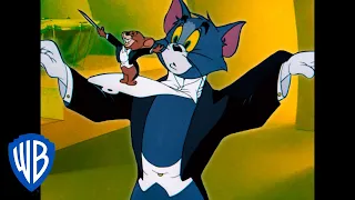 Tom Jerry Can T Stop Conducting Classic Cartoon WB Kids 