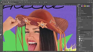 Juliette Freire - BBB21 | Speed Art Adobe Photoshop - Parte 01 - Criação da arte