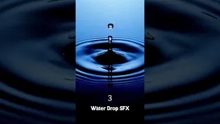 ASMR Water Sound Water Drop SFX Water Drop Sound Effect Royalty Free 