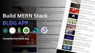 Building a Full-Stack MERN Blog Application from Scratch