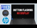 Fix HP Laptop Power Button Blinking