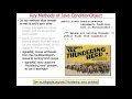Java ConditionObject Key Class Methods