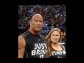 Download Lagu The Rock \u0026 Ronda Rousey Fire 🔥🥵💯#therock #rondarousey #tripleh #wwewrestler #wwesuperstar #edit