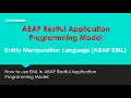 Part 1 ABAP Restful Application Programming Model EML - CREATE