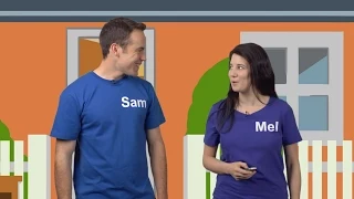 le on 1 sam and mel anglais pour les enfants
