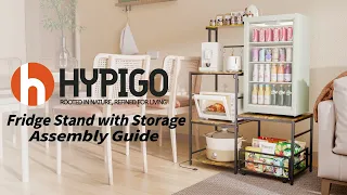 Organize Smarter with the HYPIGO Mini Fridge Microwave Stand