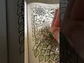 Coloring a Page in my Spring Coloring Book