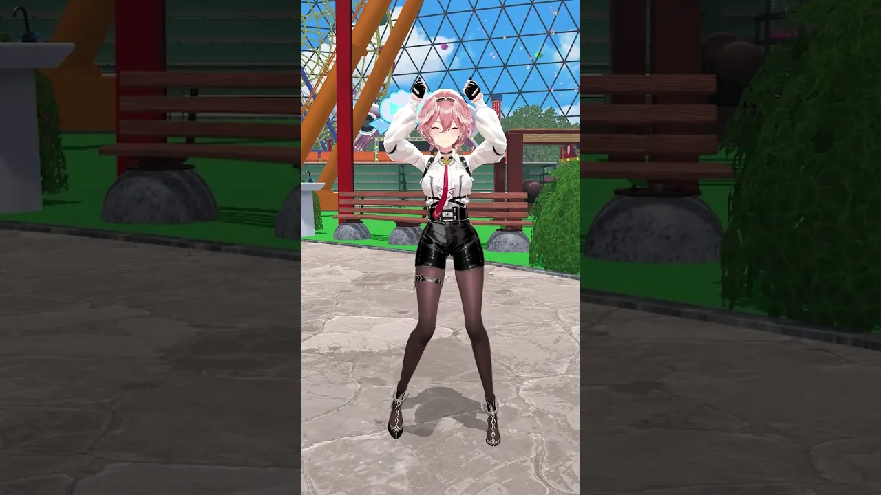 サビフルで踊ってみた✨(先日あげたやつはなぜか途中できれてたね?) #shorts #鷹嶺ルイ #hololive