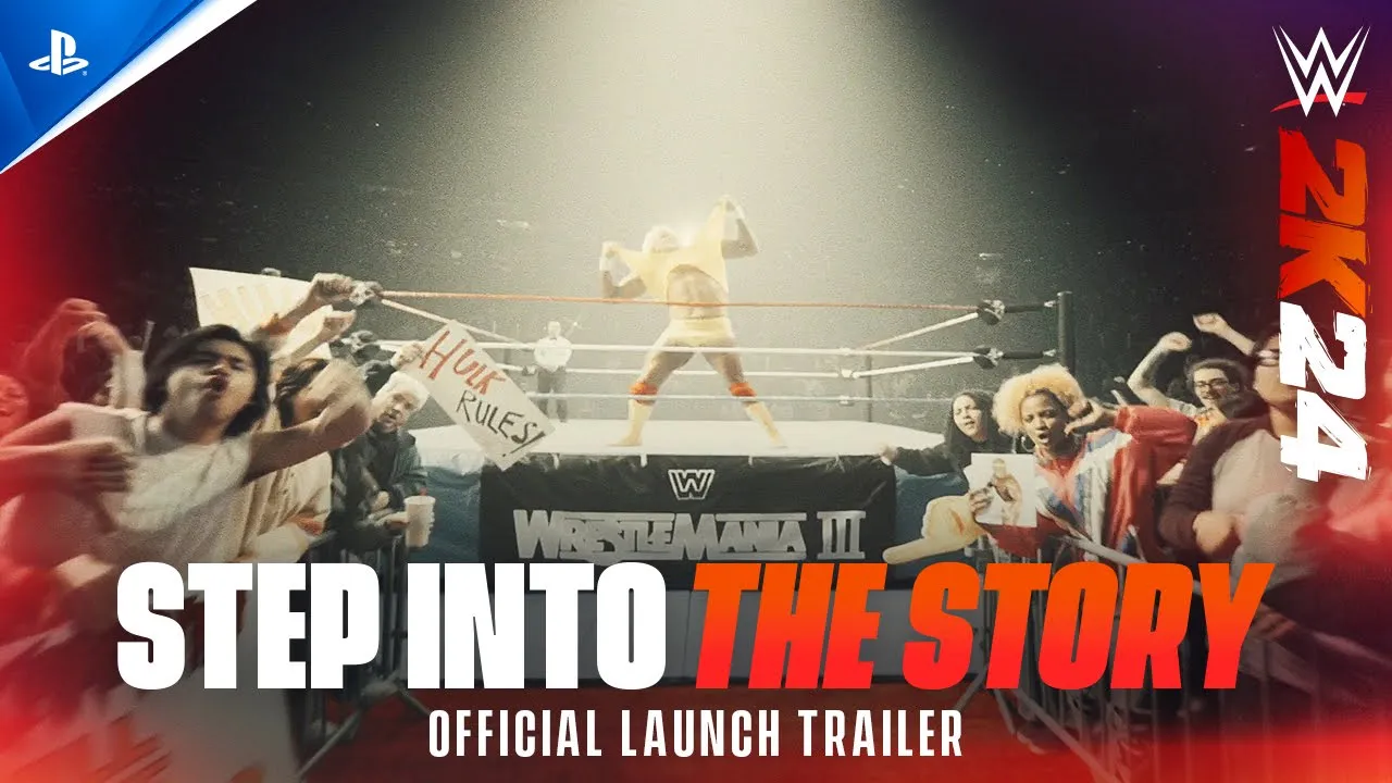 WWE 2K24 - Trailer de lançamento "Step into the Story" | Jogos PS5 e PS4