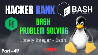 Lonely Integer Hacker Rank Bash Problem solving