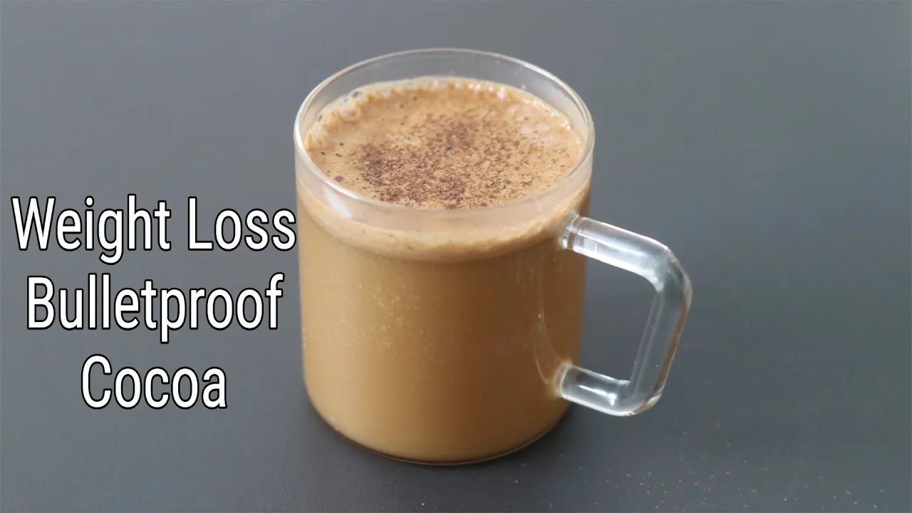 How To Make Bulletproof Cocoa For Weight Loss - Ghee Cocoa Recipe - Keto Cocoa   Skinny Recipes