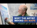 Meet The Artist Who Paints Ski Trail Maps