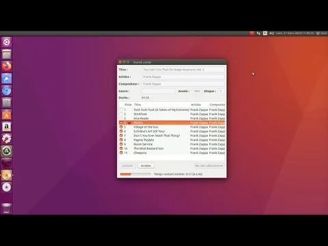 Download MP3 Ripper un CD audio en mp3 sous Ubuntu