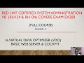 16 Red Hat Linux RHCSA V8 EX200 - VDO Basic Web Server Cockpit