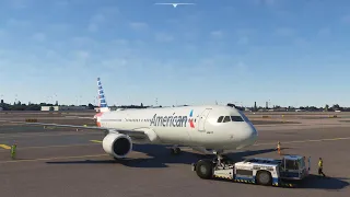 American Airlines A321neo Microsoft Flight Simulator 2020 Los Angeles to Chicago O Hare AA1178