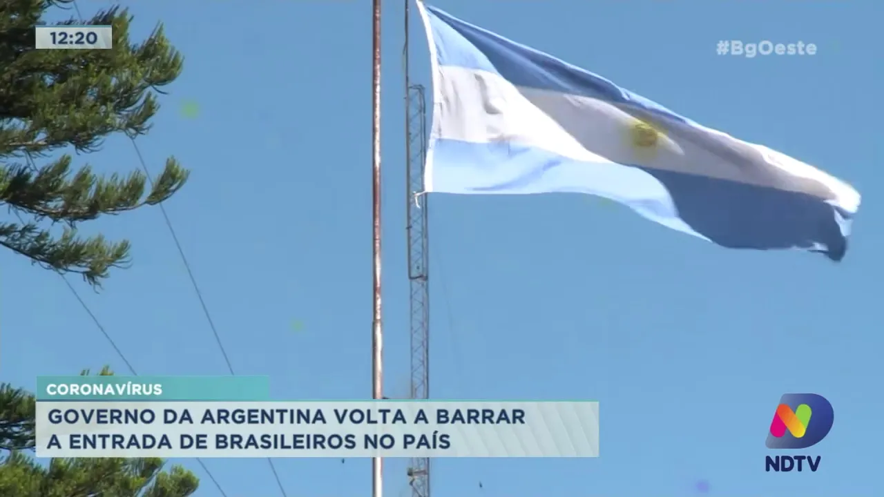 Coronavírus: Governo da Argentina volta a barrar a entrada de brasileiros no país