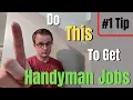 How To Get Handyman Jobs Best ways To Advertise