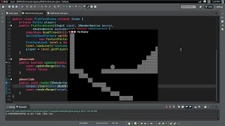 2D Platformer Tutorial Starting up