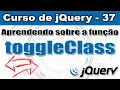 Funcao toggleClass para adicionsr e remove classe CSS pelo jQuery - Curso de jQuery
