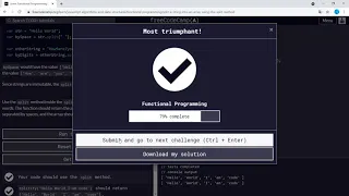 Functional Programming Split a String into an Array Using the split Method freeCodeCamp