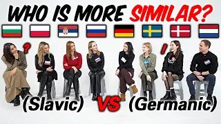 Slavic vs Germanic Can they understand each other How similar are European Languages