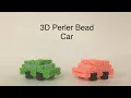3D Perler Bead Mini Car