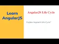AngularJS Life Cycle