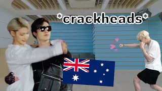 stray kids aussie line peak chaotic energy for 8 minutes straight