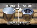 Download Lagu Making a BIG Nut for Hydraulic Cylinder | Machining \u0026 Milling