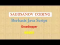 Coding Berbasis Java Script dengan Grasshopper Array