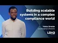 Download Lagu Building scalable systems in a complex compliance world | Yinka Omole | LDX3 London 2025