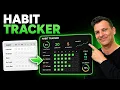 How to Build a Habit Tracker Dashboard in Excel With Checkboxes Charts