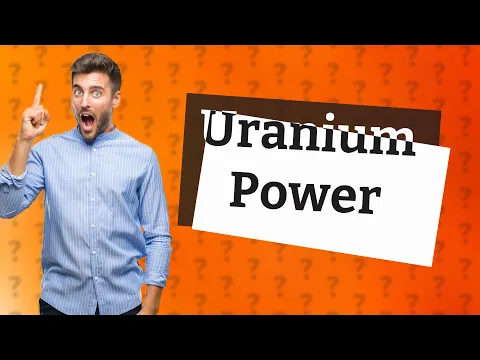 Download MP3 How much electricity can 1 kg of uranium produce?