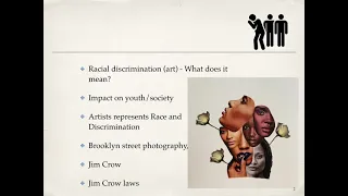 presentation racial discrimination art