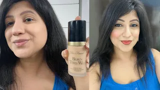 This is the BEST Foundation | Non Sponsored Honest Review New Formula Too Faced Born This Way