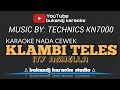 KLAMBI TELES KARAOKE - ITY ASHELLA | TARLING LIRIK TANPA VOKAL 2024