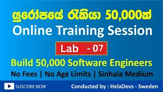 Lab 07 - Functions Modules Unit Testing Python Introduction Python Installation Sinhala