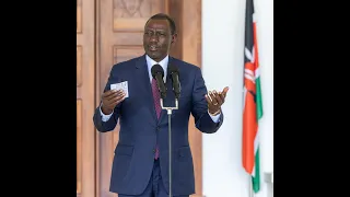 LIVE President Ruto Laying The Foundation Stone For Baragoi Modern Market Samburu County 