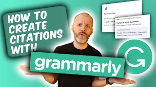 How to Create Citations with Grammarly