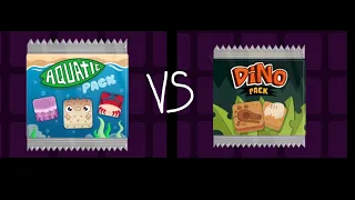 Aquatic pack vs Dino pack